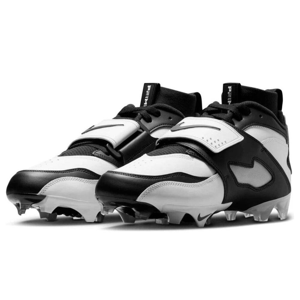 Nike Diamond Turf DT 93 TD Football Cleats White Black Silver HF5298-101 NEW